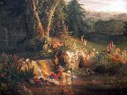 Thomas Cole The Garden of Eden oil painting artist